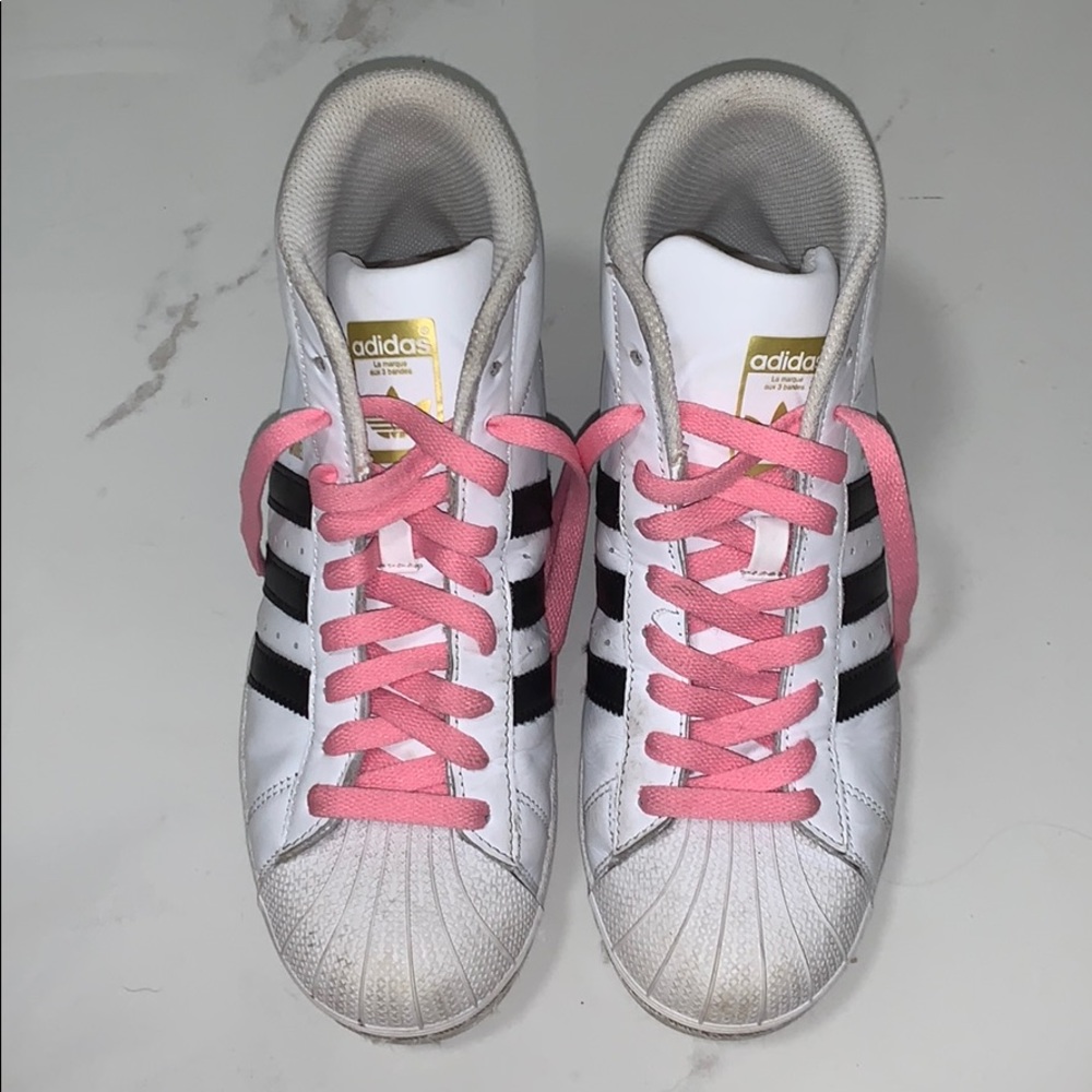 Women Adidas pro model white